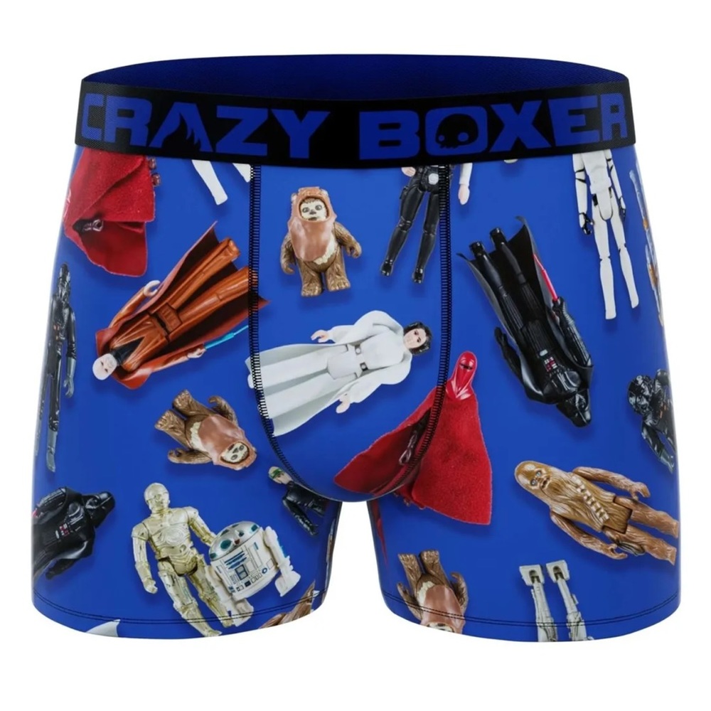 StarWars Men’s Boxers by Crazy Boxer Sz Small (28-30) NWT